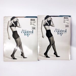 Sheer Control Top Sheer Toe (2) Lot